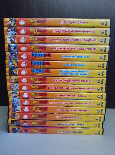 Lotto dvd dragon ball - dvd,